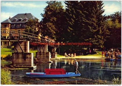 Embarcadère pour la descente de la Semois - Chiny