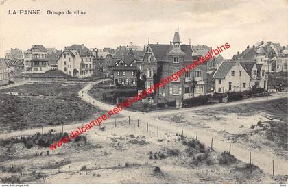 La Panne - Groupe de villas - De Panne