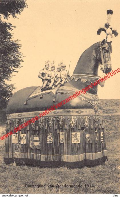 Ommegang van Dendermonde 1914 - Dendermonde