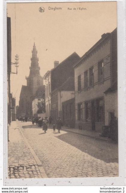 Diegem. Rue de l'église. *