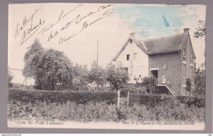 cpa lanklaer  café  1901