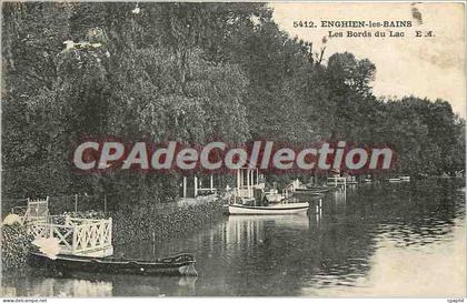 CPA Enghien les Bains les Bords du Lac