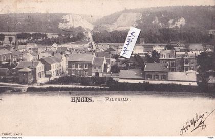 ENGIS :  panorama  ( 1901 avec timbre )