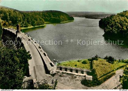 La Gileppe Le barrage Vue generale