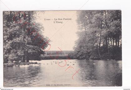 Evere - Le Bon Pasteur - L'Etang - postkaart