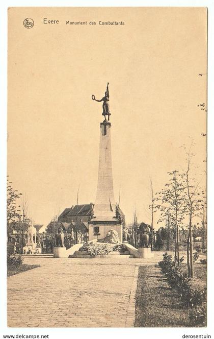 Evere / Monument des combattants [Nels H Van Dyck-Stiens voor de gesneuvelden 1922 cimetière le begraafplaats kerkhof]