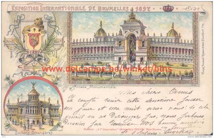 Exposition Universelle Bruxelles 1897