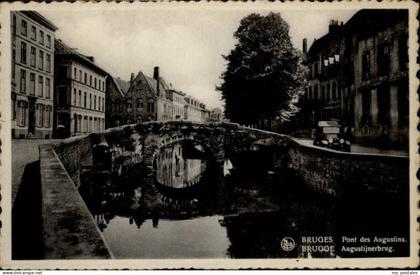 Bruges BRUGGE Belgie Bruges Brugge Pont Augustins Augustijnerbrug