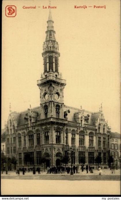 Courtrai KORTRIJK Flandre Belgie Courtrai Kortrijk Post