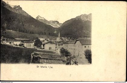 CPA St Maria Horebeke Ostflandern?, Blick auf die Stadt