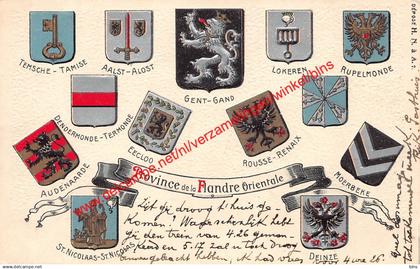 Province de la Flandre Orientale - Oost-Vlaanderen