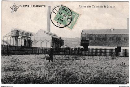 Belgique, Flemalle Haute, Usine de tubes de la Meuse