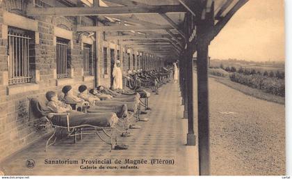 FLERON - Sanatorium Provincial de Magnée - Galerie de cure, enfants.