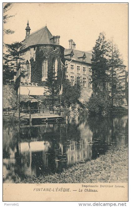 BELGIQUE - FONTAINE L'EVEQUE - Le Château