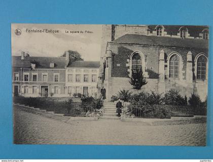 Fontaine-l'Evêque Le square du Préau