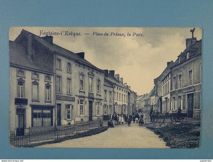 Fontaine-L'Evêque Place du Préaux, la Poste
