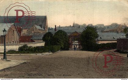 BELGICA. Belgien / Belgium. BRUXELLES. ECOLE MILITAIRE. MILITAR ESCUELA.