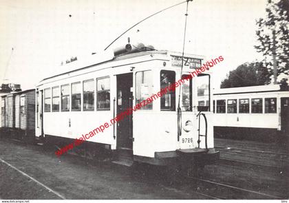 Leerbeek - motrice en juillet 1954 - Galmaarden