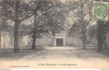 Belgique - GEMBLOUX (Namur) Institut agricole