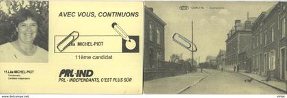Genappe : gendarmerie   (  verso  élections )