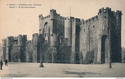 GENT      'S GRAVEN STEEN  2 SCANS