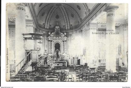 Montenaken - Intérieur de l'eglise.