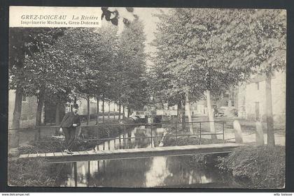 +++ CPA - GREZ DOICEAU - La Rivière  //