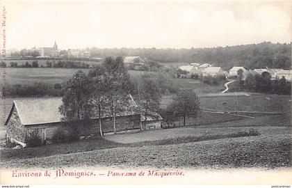 Belgique - MACQUENOISE (Hainaut) Environs de Momignies - Panorama