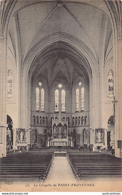 Belgique - PASSY FROYENNES (Hainaut) La chapelle