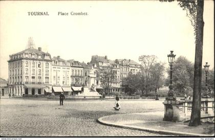 Tournai Hainaut Tournai Place Crombez