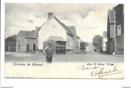 Environs Hannut - Lens St. Remy - Village.