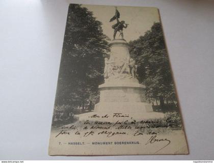Hasselt, Monument Boerenkrijg