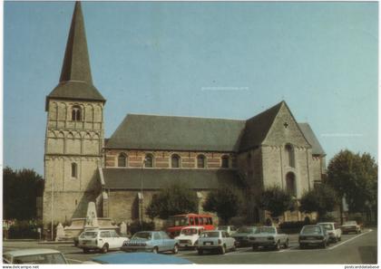 Herent - O. L. V. kerk - & old cars