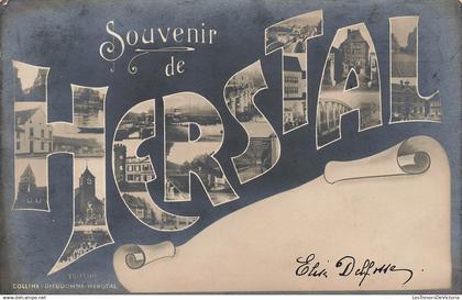 [-20%] BELGIQUE - Herstal - Souvenir de Herstal - Multivues - Carte postale ancienne