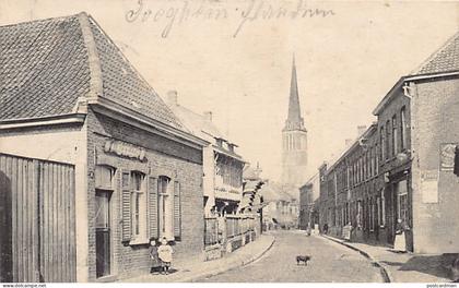 België - IZEGEM (W. Vl.) Baan naar Kortrijk