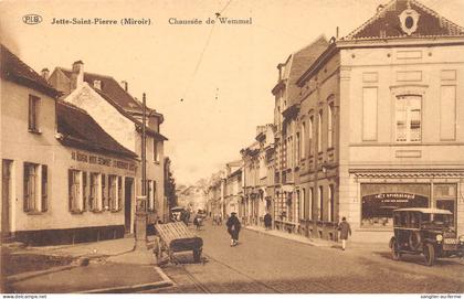 CPA BELGIQUE / JETTE SAINT PIERRE / CHAUSSEE DE WEMMEL