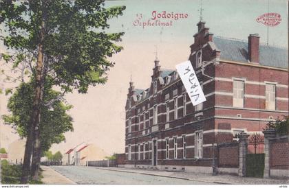 Jodoigne : Orphelinat  (  1922 avec timbre ) en couleur MARCOVICI ( edit. café Lyriqye , V. Baugniet-Delwiche