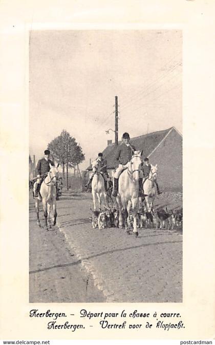 België - KEERBERGEN (Vl. Br.) Vertrek voor de klopjacht