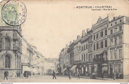 België - KORTRIJK (W. Vl.) Leiestraat