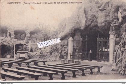 Kortrijk-Dutsel   ( Holsbeek ) :     jubelgrot OLV van Lourde....... 1909