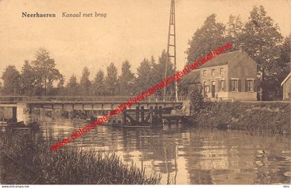 Neerhaeren - Kanaal met brug - Neerharen - Lanaken