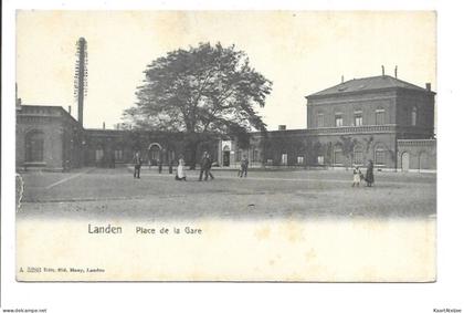 Landen - Place de la gare.