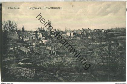Flandern - Langemark - Gesamtansicht - Verlag Zipper Weilburg Lahn Serie 2 Nr. 98
