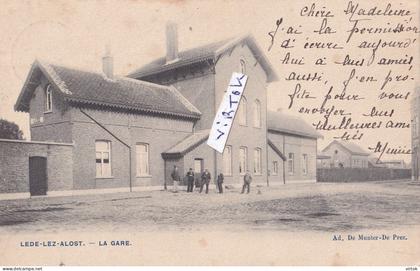 Lede - LA GARE.    -  perfect staat  zie scans