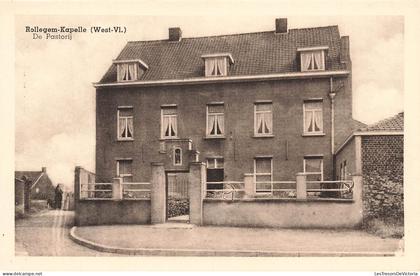 [-20%] BELGIQUE - Rollegem - Kapelle - Pastorij - Gezust. Vandenweghe - maison - rideau - E. Beernaert - Carte postale a