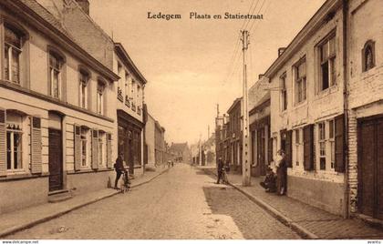 LEDEGEM / PLAATS EN STATIESTRTAAT