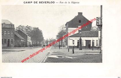 Camp de Beverloo - Rue de la Régence - Leopoldsburg