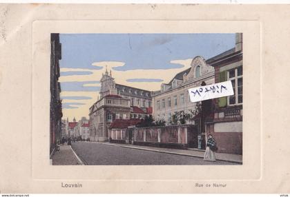 LEUVEN : rue de Namur