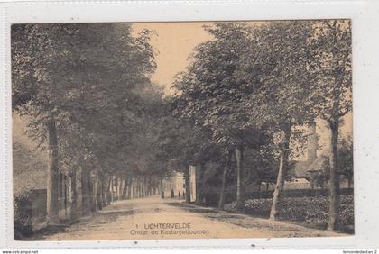 Lichtervelde. Onder de Kastanjeboomen. *