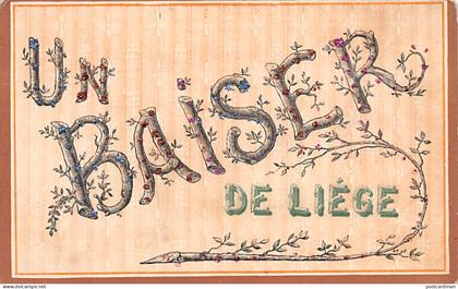 Belgique - LIÈGE - Un baiser de Liège